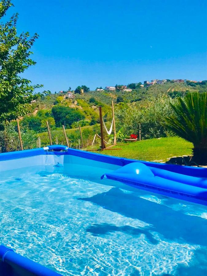 Villa Sarno Монтесильвано Экстерьер фото